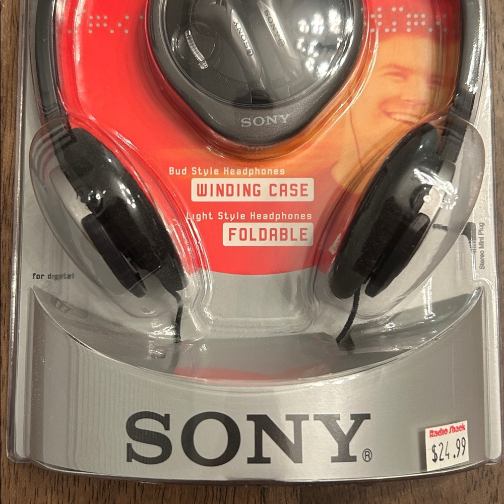 Sony MDR-RSPKG Combo value Pack MDR-A110LP Stereo Headphones and MDR-E828LP VTG - Picture 4 of 9